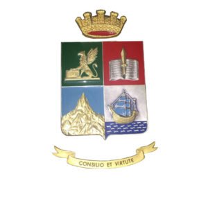Stemma per tacca. Logo della Scuola della Guardia di Finanza