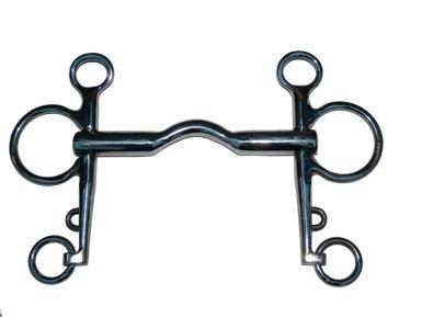 Pelham collo oca imboccatura mm 18 vuota inox