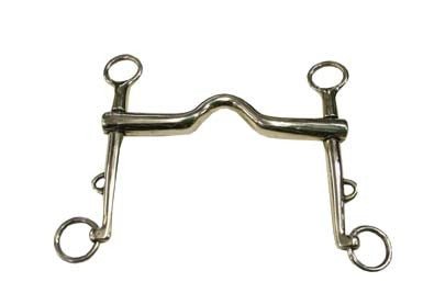 Irlandese collo oca pieno mm 18 imboccature a richiesta in Alpacca ( o Argentan ) lucidato a specchio - 100201