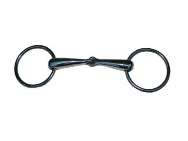 Filetto snodato imboccatura mm 20 vuoto tondeggiante inox - 100336