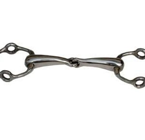 Filetto snodato imboccatura mm 20 vuoto elevatore inox girevole solo in un senso - 100358