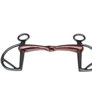 Morso Spagnolo snodato imboccatura mm 20 vuoto rame con passaredine - 100603