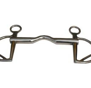 Morso Spagnolo collo oca imboccatura mm 18 vuoto inox con passaredine - 100620