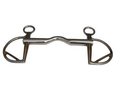 Morso Spagnolo collo oca imboccatura mm 18 vuoto inox con passaredine - 100620