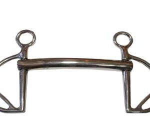 Morso Spagnolo intero imboccatura tubo inox con passaredine - 100690