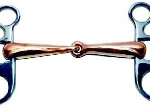 Francesina snodata imboccatura mm 20 in rame - 100703