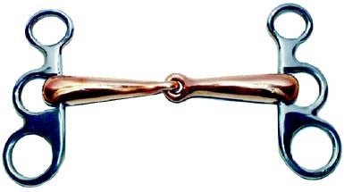 Francesina snodata imboccatura mm 20 in rame - 100703