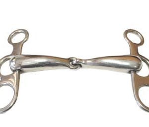 Francesina snodata imboccatura mm 23 vuota inox - 100710