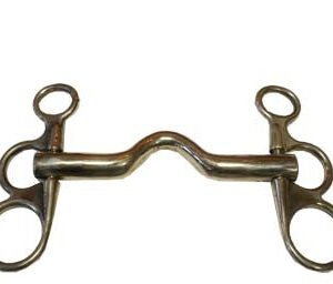 Francesina imboccatura collo oca mm 16 ottone lucido - 100756