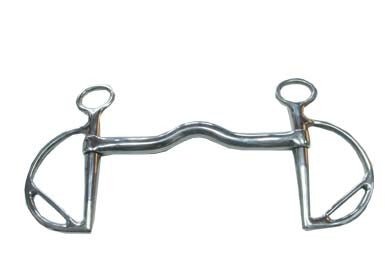 Morso Spagnolo collo oca imboccatura mm 13 inox con passaredine - 100630