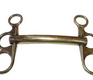 Francesina imboccatura tubo vuoto mm 18 ottone lucido - 100796