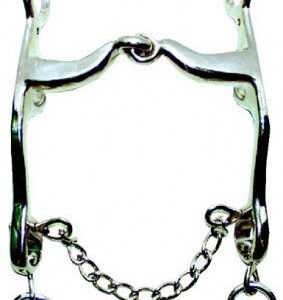 Morso per briglia Maremmano ottone nichelato - 101607