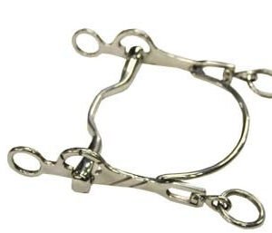 Morso Spagnolo imboccatura collo oca ottone asta fissa ottone - 102407