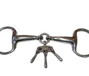 Oliva snodato imboccatura mm 19 inox con giocattolo in ottone nichelato - 102718