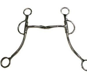 Americano snodato con snodo a cerniera fine inox leve lunghe anello centrale - 104196