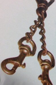 Catena con due moschettoni - 114492