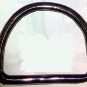 Anello 1/2 tondo in ottone mm25 filo 5 - 115230