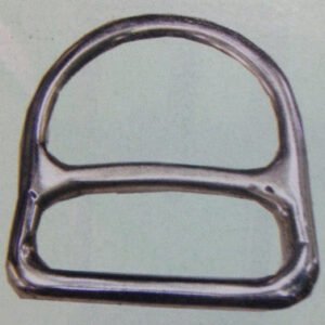 Anello 1/2 tondo con passante - 115237