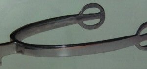 Speroni inox uomo a martello, misure a richiesta.