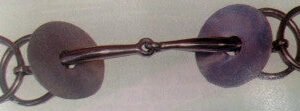 Pipa snodata inox con rondelle lisce - 105382