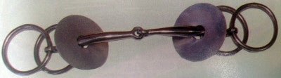 Pipa snodata inox con rondelle lisce - 105382
