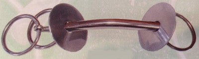 Mezza pipa inox intera con rondelle lisce - 105392