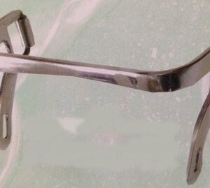 Strick con paletta e finestrella rettangolare inox e rullo girevole - 105535