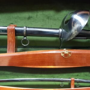 Sciabola da Truppa per Cavalleria  lama larga semicurva mm 23 interamente brunita