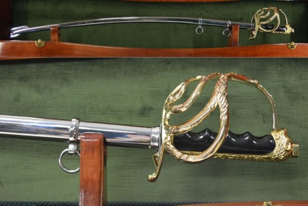 Sciabola Ufficiale Bersaglieri Elsa dorata