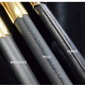 Fodero rivestito in pelle o cuoio